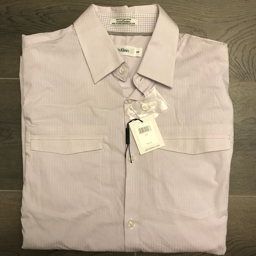 (S) Calvin Klein dress shirt